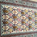 Ancient oriental carpet handmade 135 x 81cm