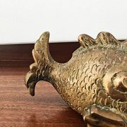 Bronze Fish Ashtray Attributed to Walter Bosse