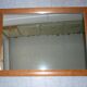 Mirror domed wooden frame 73x53, 80s