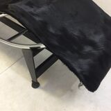 LC4 long chair in foal by Le Corbusier for Cassina