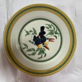 Limoges porcelain service from Hermès, Toucans collection, 1986