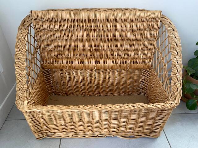 Rattan bench or play chest