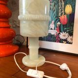 Magnificent vintage alabaster lamp from the 70s
