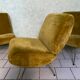 Suite of three armchairs pelfran model kiss