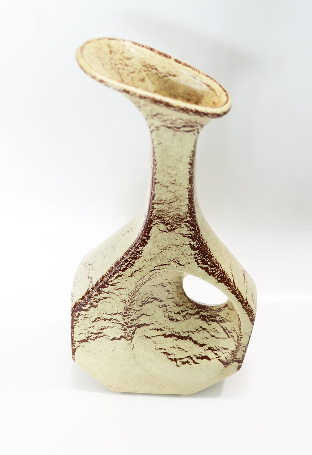 Modernist vase by Roberto Rigon for Bertoncello 1960-70