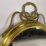 Miroir laiton doré