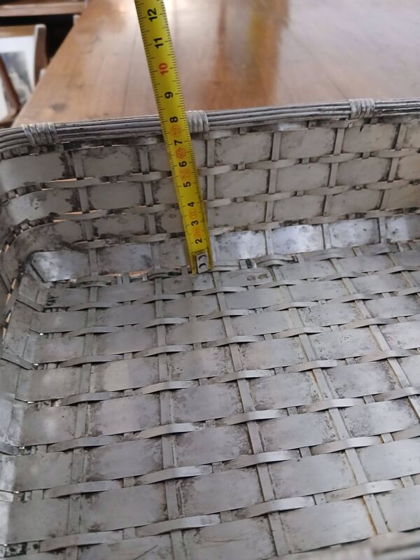 panier à pain en plaqué argent