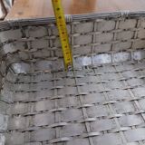 silver-plated bread basket
