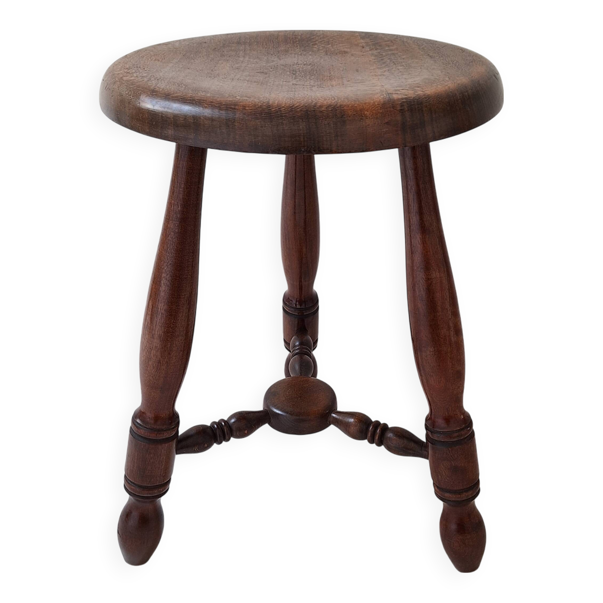Vintage tripod stool