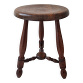 Tabouret tripode vintage
