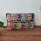 Vintage coloured Moroccan Kilim cushion