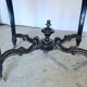 Blackened pear middle table