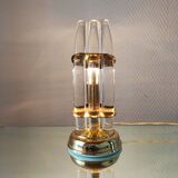 Vintage glass lamp 1970