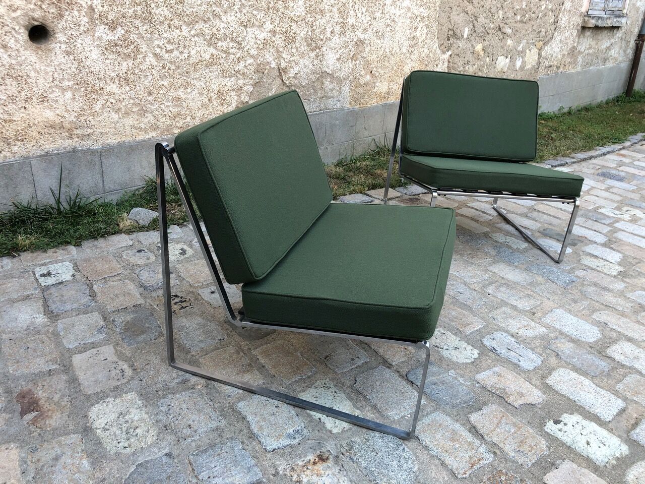 Kho Liang Le 1927-1975 pair of armchairs