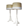 Pair of Napoleon III lamps