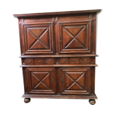 Buffet  2 corps ancien 17/18 éme siècle