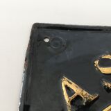 Antique enamelled plate 1900