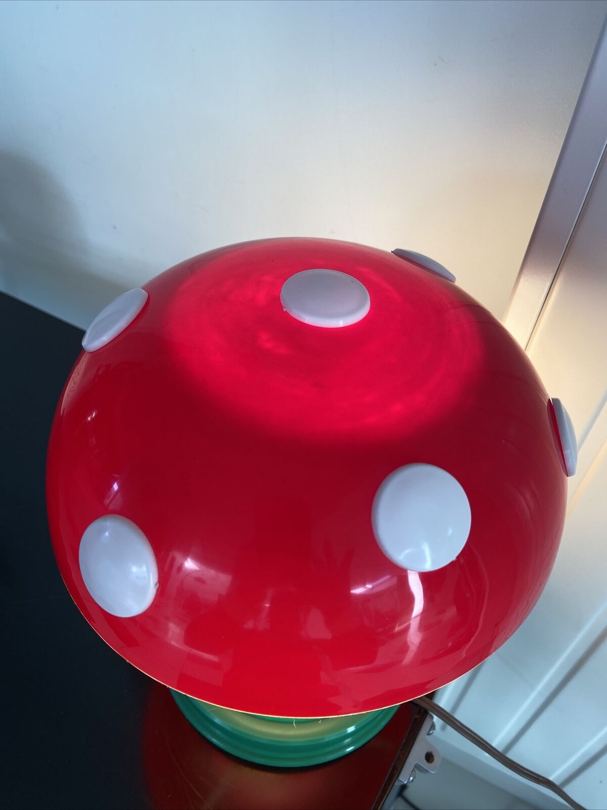Vintage lamp mushroom night light child deco works