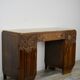Desk Art Deco shelf marble