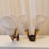 Pair of vintage wall lights