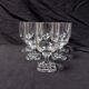 Set of 6 crystal water glasses from Villeroy and Boch, model Mercury - Height 14.