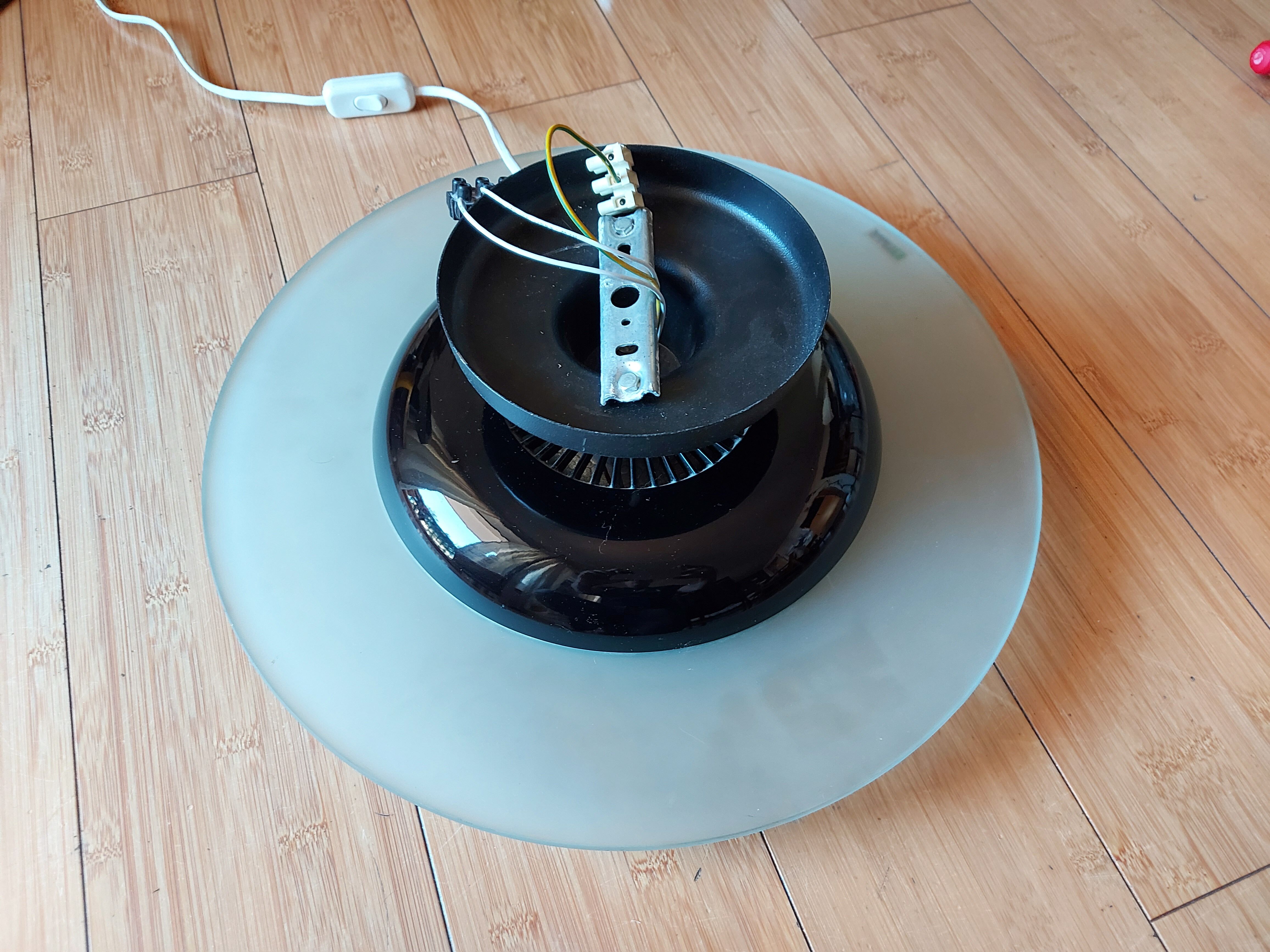 80's ceiling lamp F.Fabbian Italy