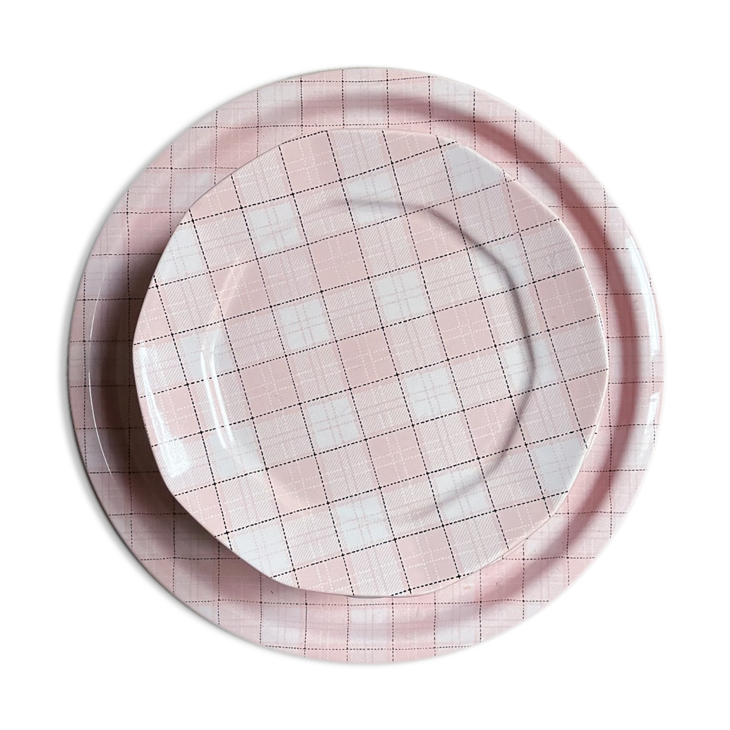 Lot de 10 assiettes et 1 plat