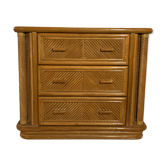 Bamboo chest of drawers