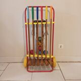 Vintage croquet game