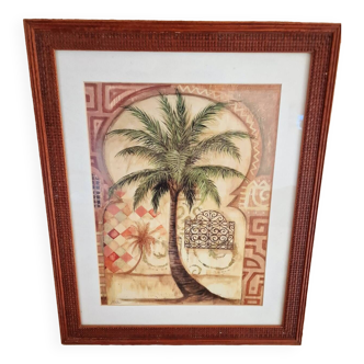 Wooden frame painting