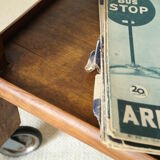 Vintage wooden side table