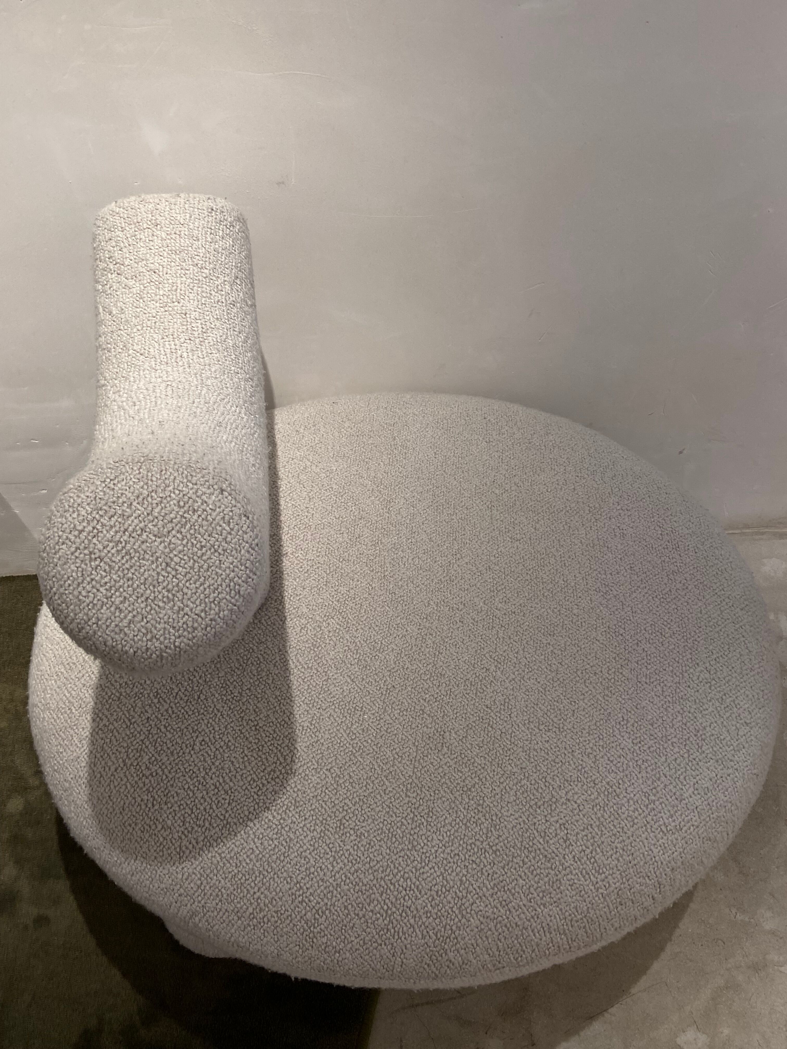 Chair olga engel who are you in curly wool
