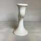 Three-light tulip candlestick holder