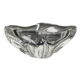 Crystal design catchall signed Daum France