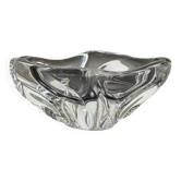 Vide-poche design en cristal signé Daum France