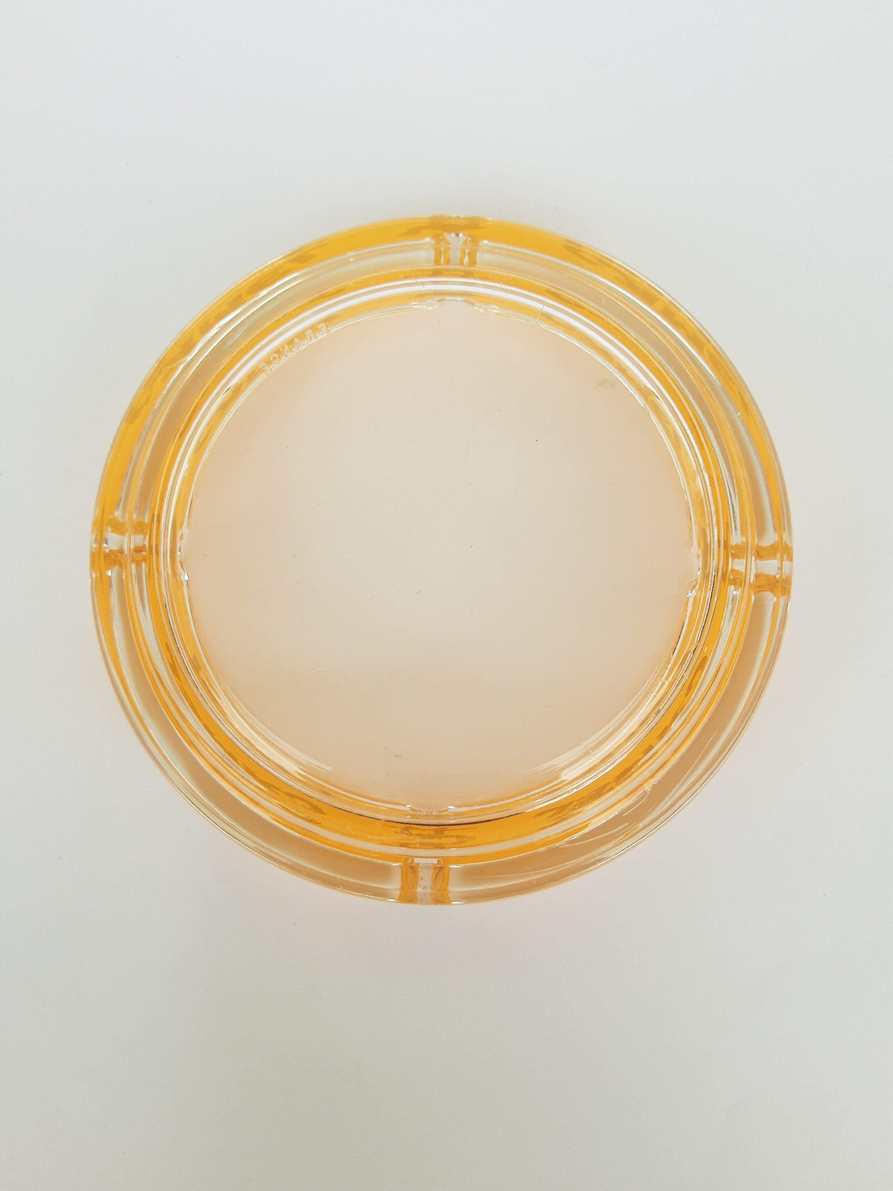 Camel advertising ashtray in vintage France glass