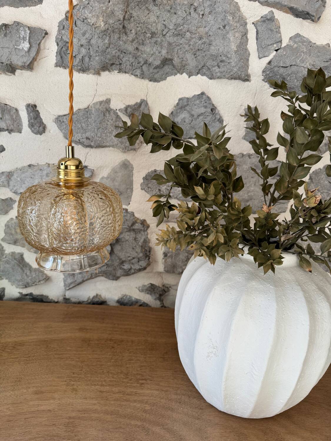 Vintage portable lamp