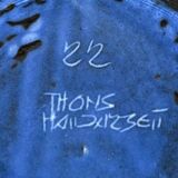 Mid-century German studio pottery wall plate by Thoms Keramik, 1960s.