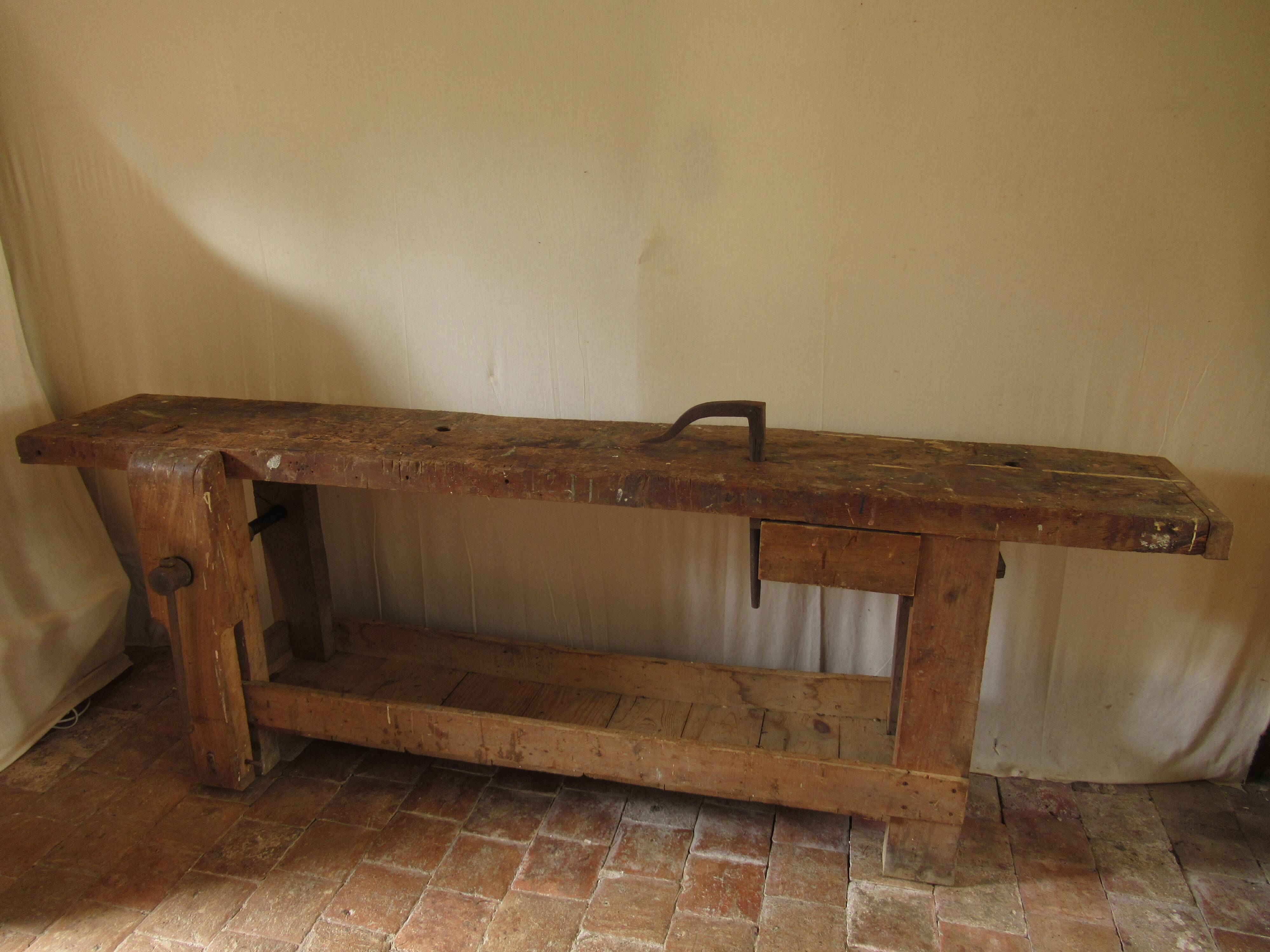 Cabinetmaker's workbench.