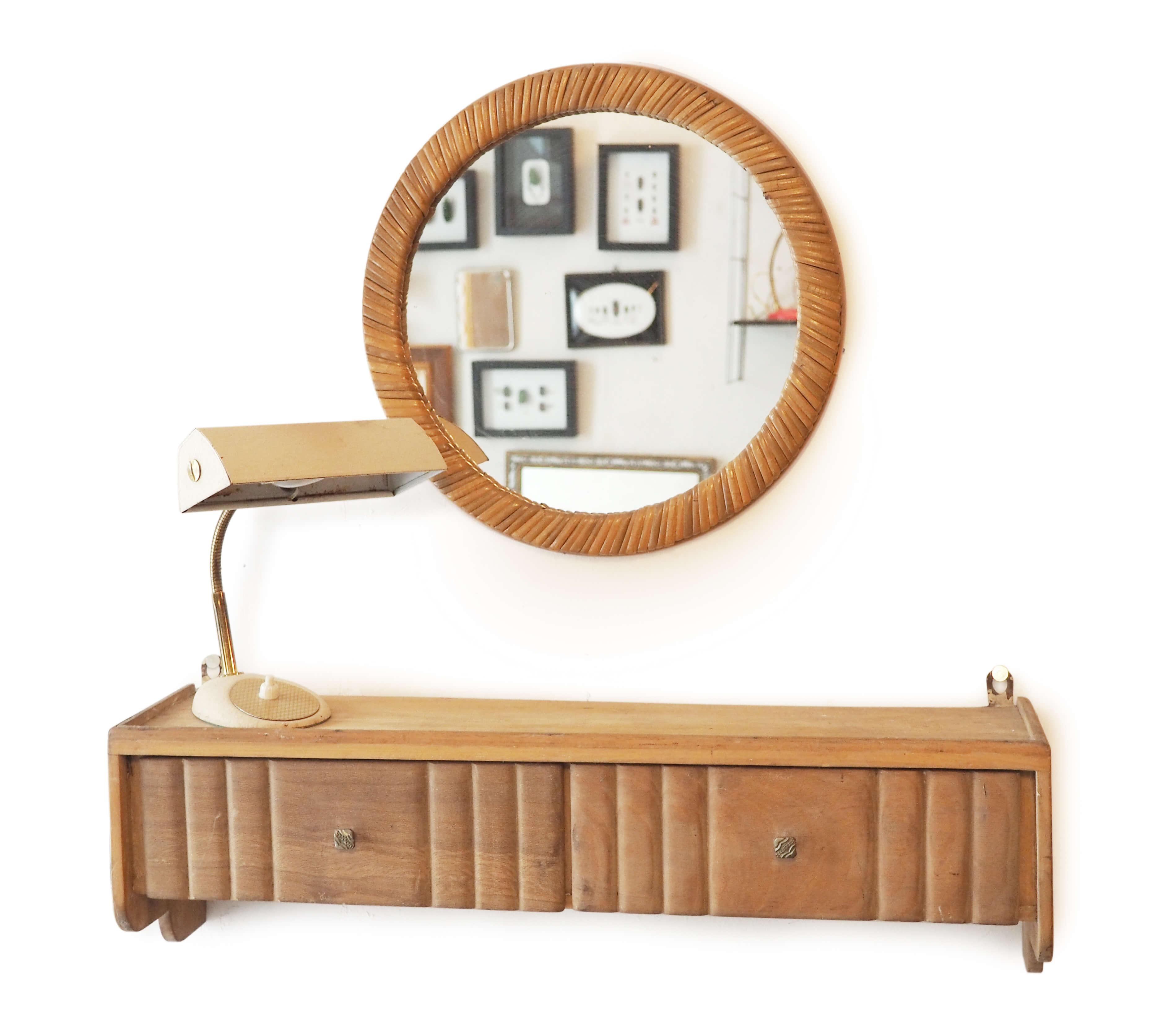 Art Deco drawer shelf