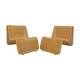 Pair of P3 armchairs Tito Agnoli 1960
