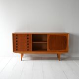 1950s/60s teak and oak Scandinavian sideboard