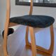 Set of 3 1970s sled chairs by the brand SELF.