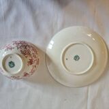 Porcelain De Sarreguemines, Lunch in De Fismes De Décor