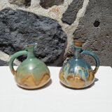 Navy blue sandstone liqueur jug