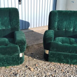 Pair of 70s armchairs