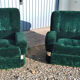 Pair of 70s armchairs