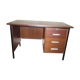 Wood and metal design desk