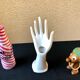 White ceramic hand-made vase by original 70s JMR