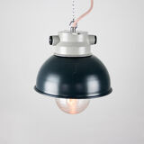 Vintage antracite industrial hanging light from TEP